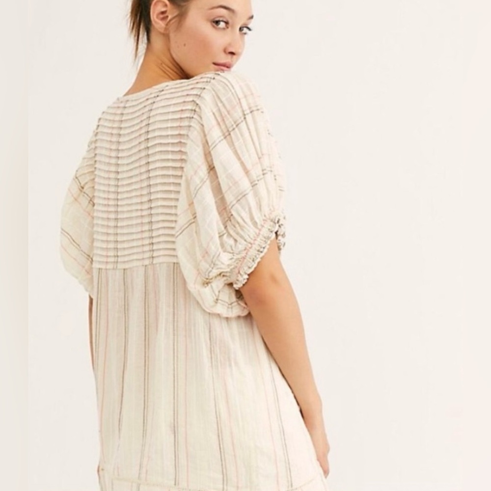 Free People Elise Gauzy Tunic Size Small EUC